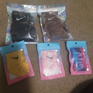Tye dye nike socks